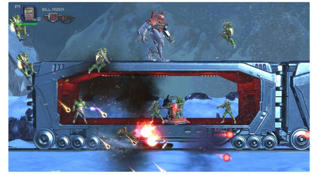 Thẻ Game Nintendo Switch - Contra: Operation Galuga 1