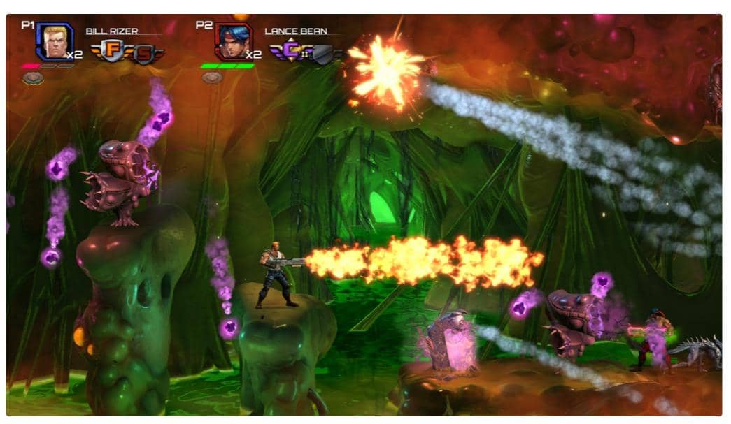 Thẻ Game Nintendo Switch - Contra: Operation Galuga 3