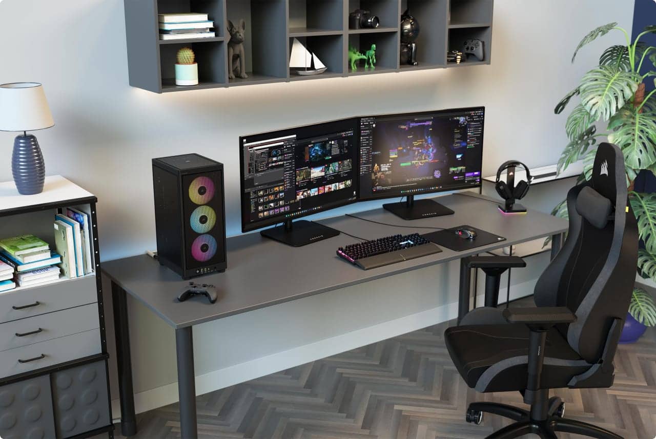 Vỏ máy tính Corsair iCUE 2000D RGB AIRFLOW - ITX Tower - Black (ITX/Mini tower/Màu Đen)