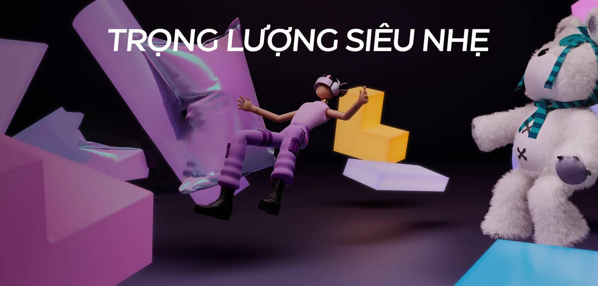 Tai nghe Logitech G435 LightSpeed Wireless Blue