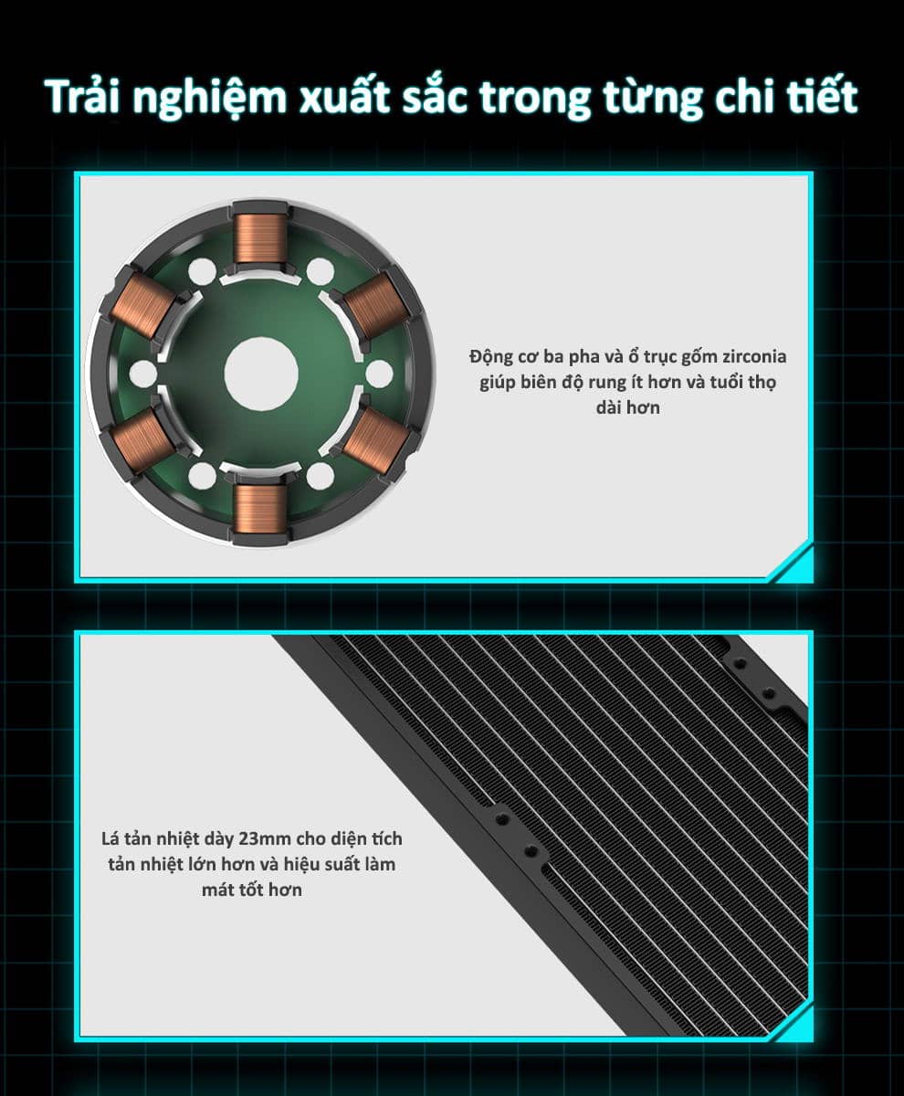 Tản nhiệt nước SEGOTEP KUNLUN KL360A