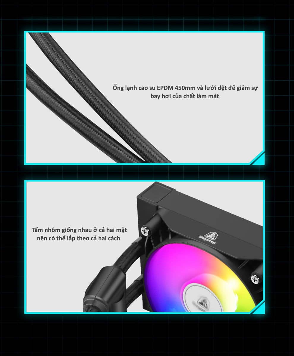 Tản nhiệt nước SEGOTEP KUNLUN KL360A