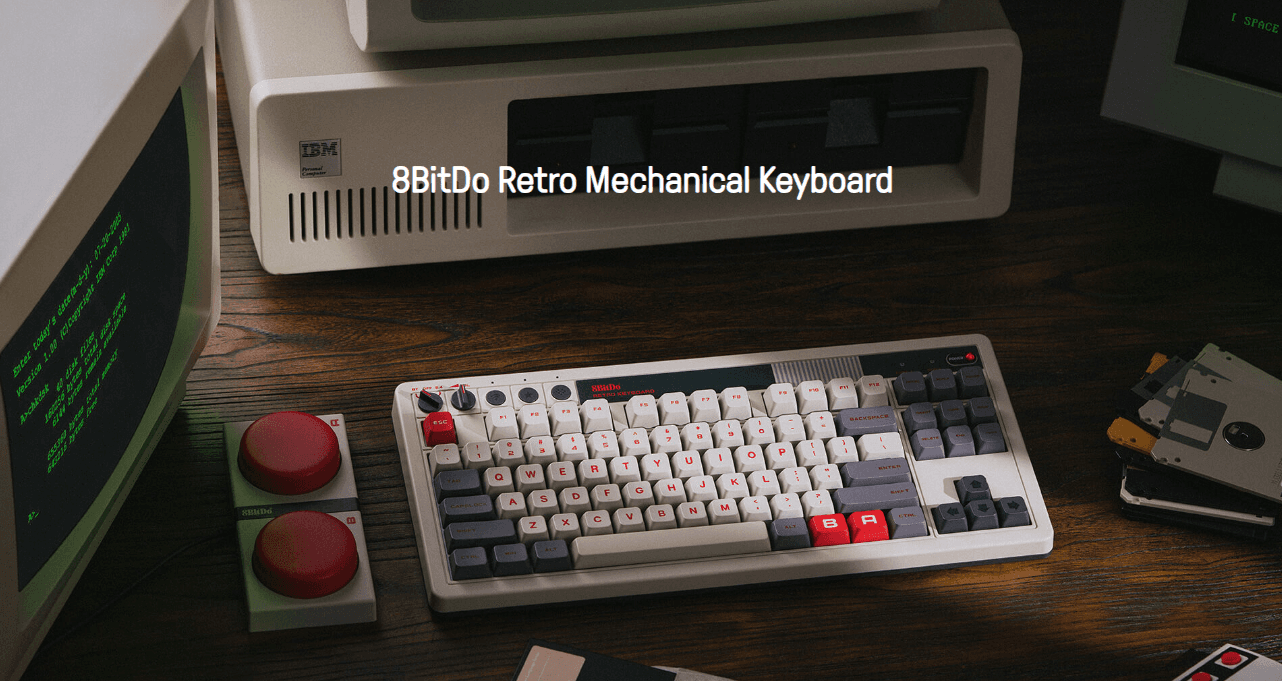 Bàn phím cơ 8BitDo Retro Mechanical Keyboard - N Edition 1