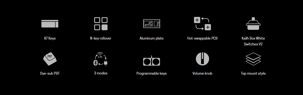 Bàn phím cơ 8BitDo Retro Mechanical Keyboard - N Edition 2