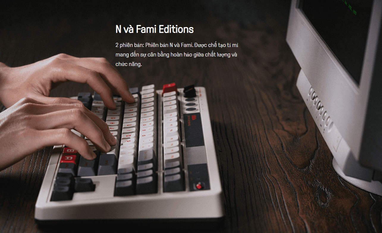 Bàn phím cơ 8BitDo Retro Mechanical Keyboard - N Edition 3