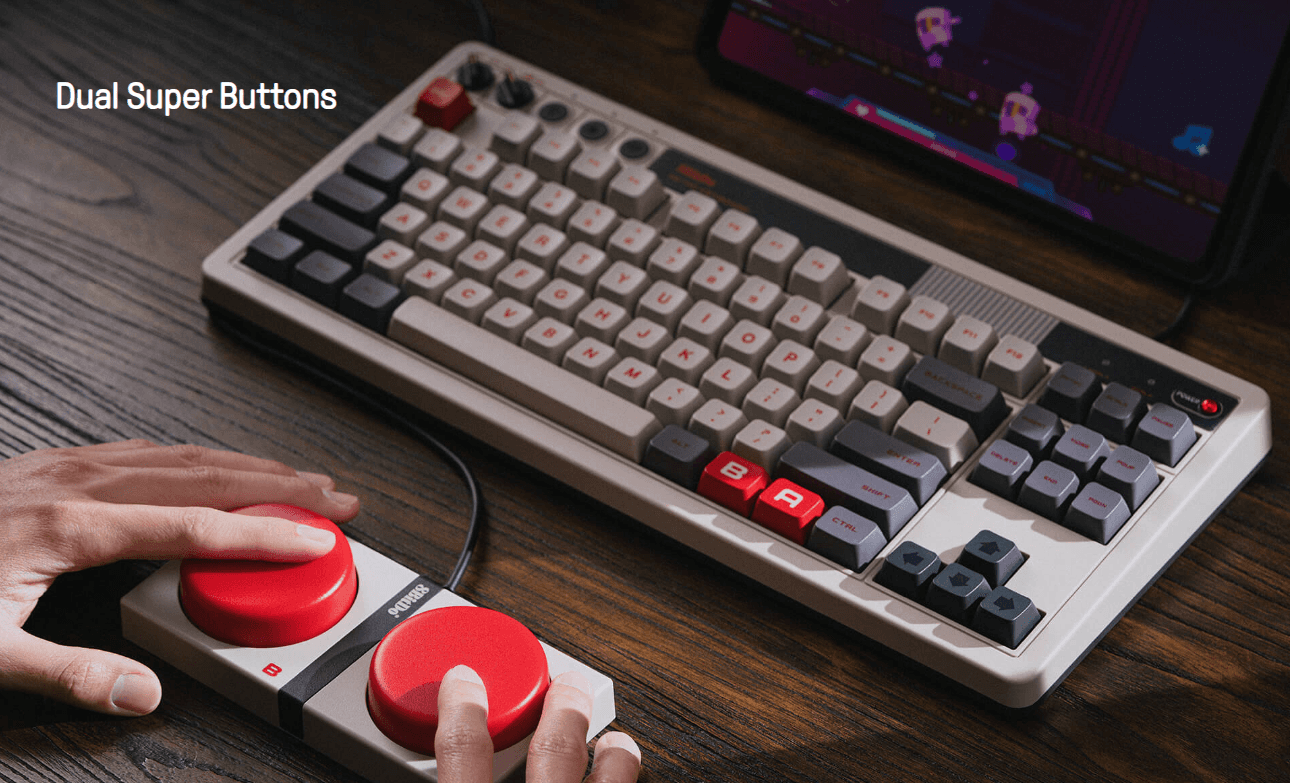 Bàn phím cơ 8BitDo Retro Mechanical Keyboard - N Edition 8