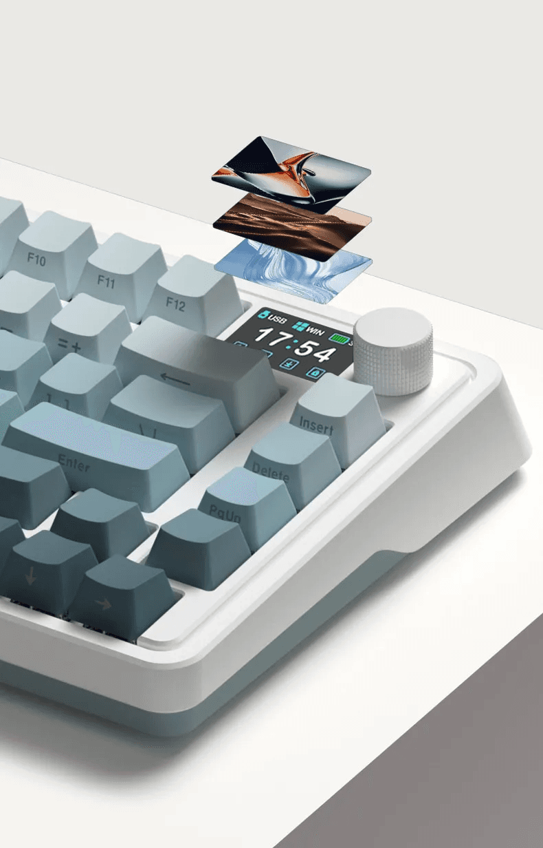Bàn phím cơ FL-Esports CMK75SAM Lake Placid Blue 3 mode 7