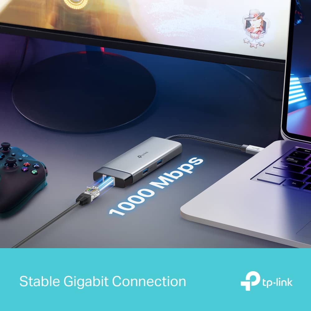 Bộ chuyển đổi Hub USB Type C 6 Cổng TP-Link UH6120C