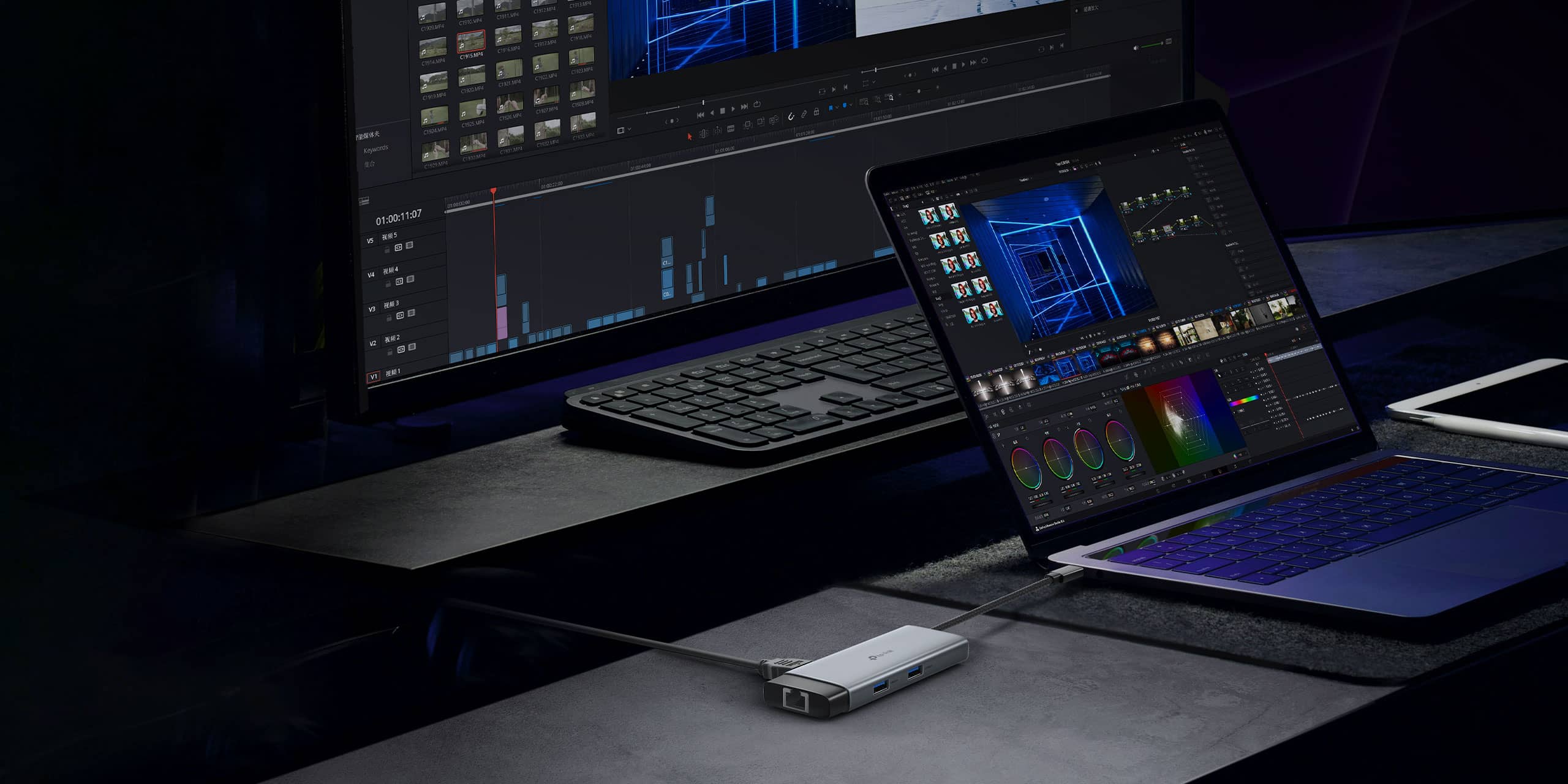 Bộ chuyển đổi Hub USB Type C 6 Cổng TP-Link UH6120C 4