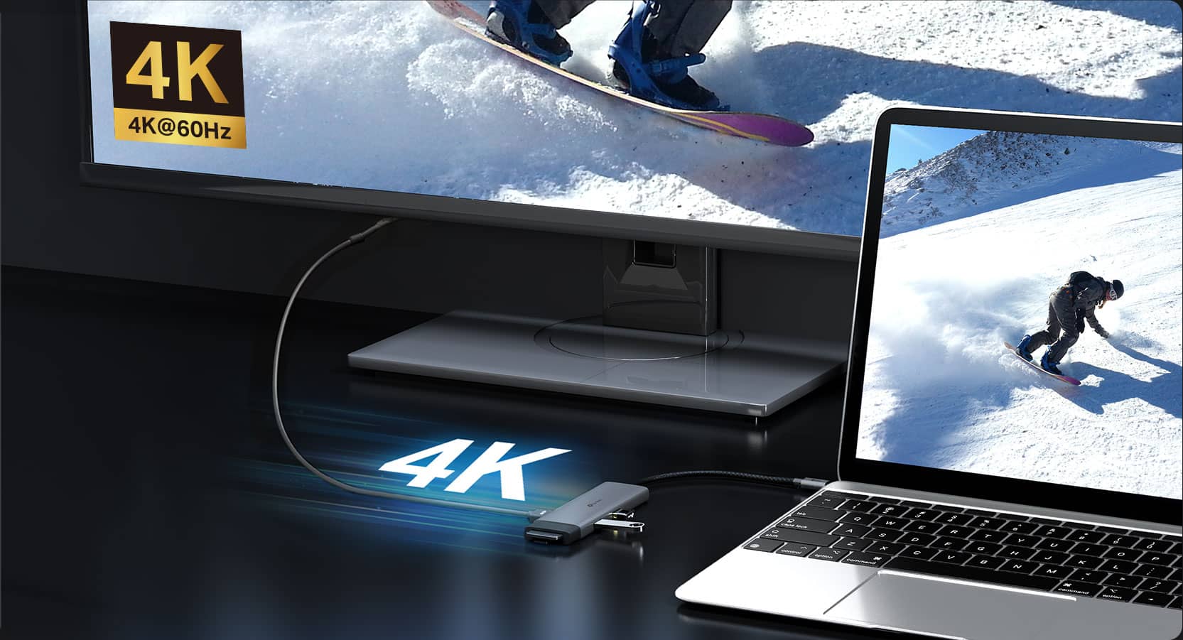 Bộ chuyển đổi Hub USB Type C 7 cổng TP-Link UH7020C 2