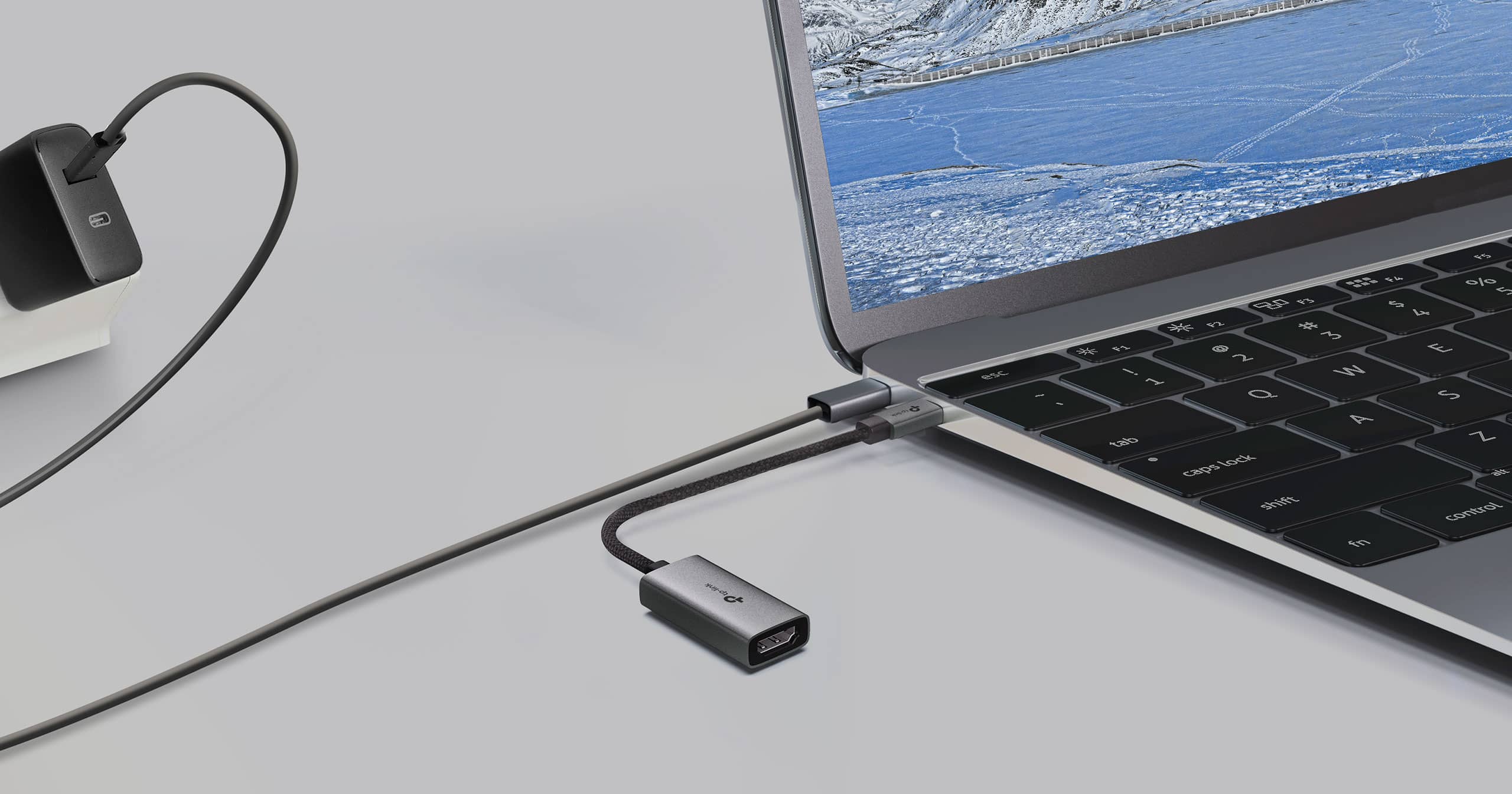 Bộ chuyển đổi Hub USB Type C sang HDMI TP-Link UA520C 2