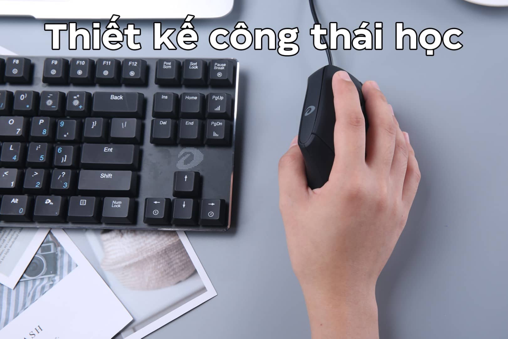 Chuột không dây Dareu LM108B