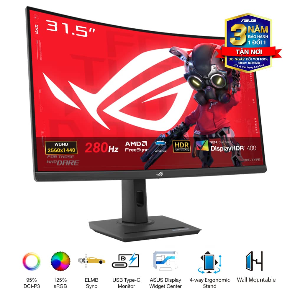 Màn hình Gaming ASUS ROG Strix XG32WCS