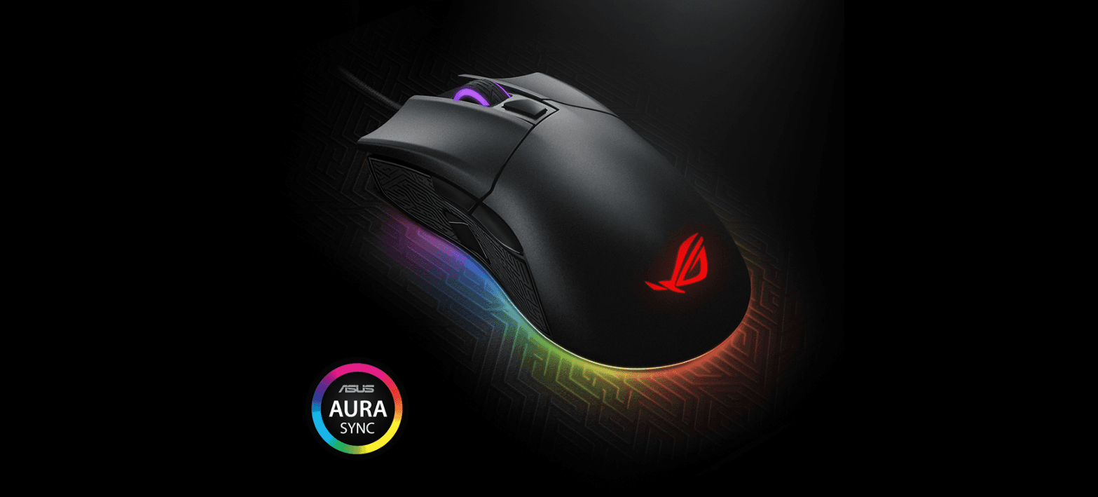 Giới thiệu Chuột Asus ROG Gladius II (USB/RGB/màu đen)