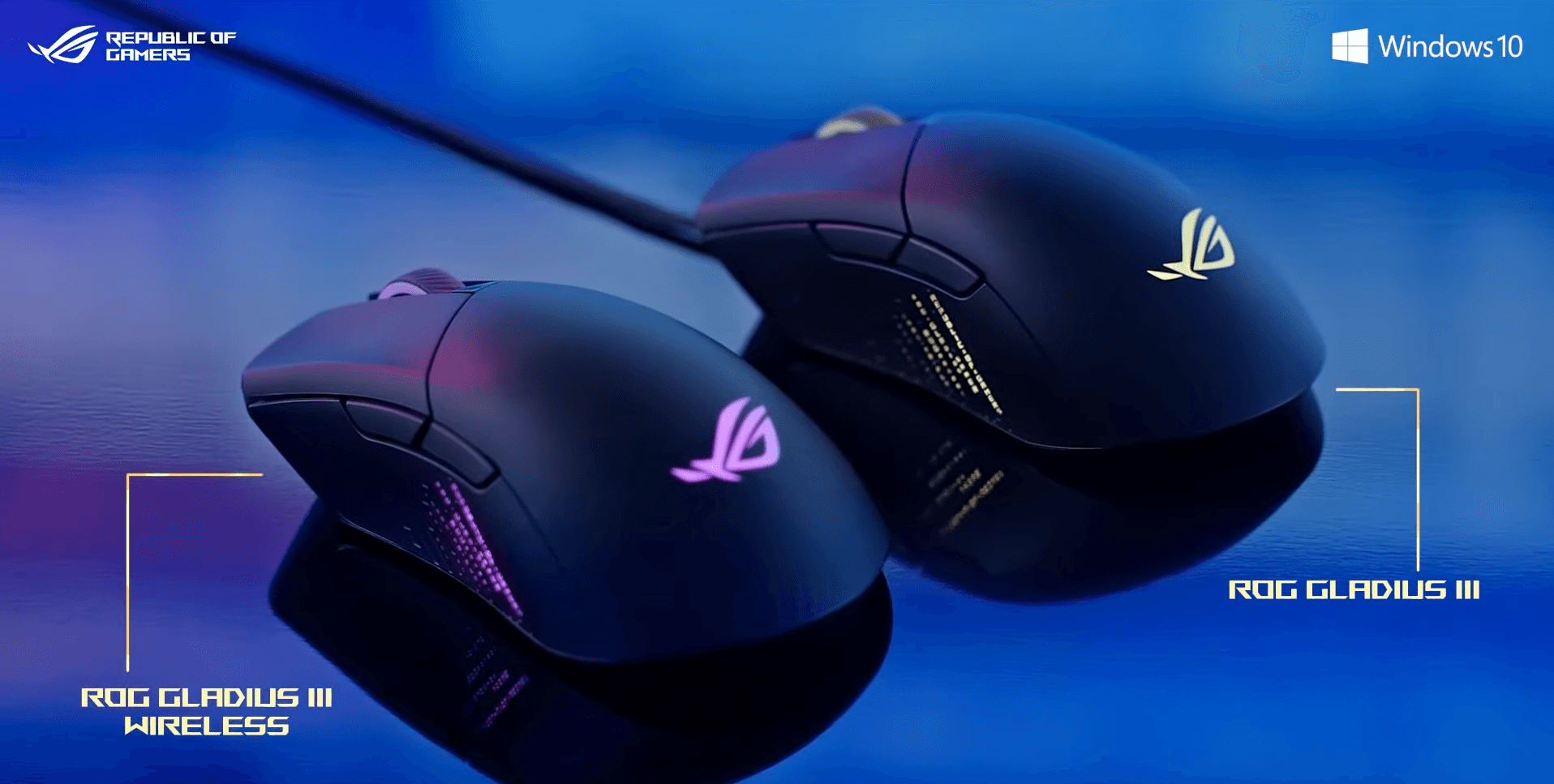 Giới thiệu Chuột Asus ROG Gladius III (USB/RGB/màu đen)