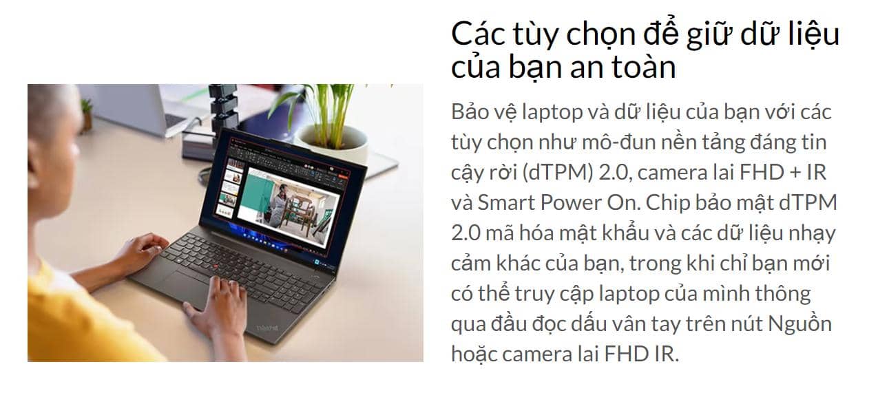 Laptop Lenovo Thinkpad E16 Gen 1 (21JN006GVN) Ảnh 4