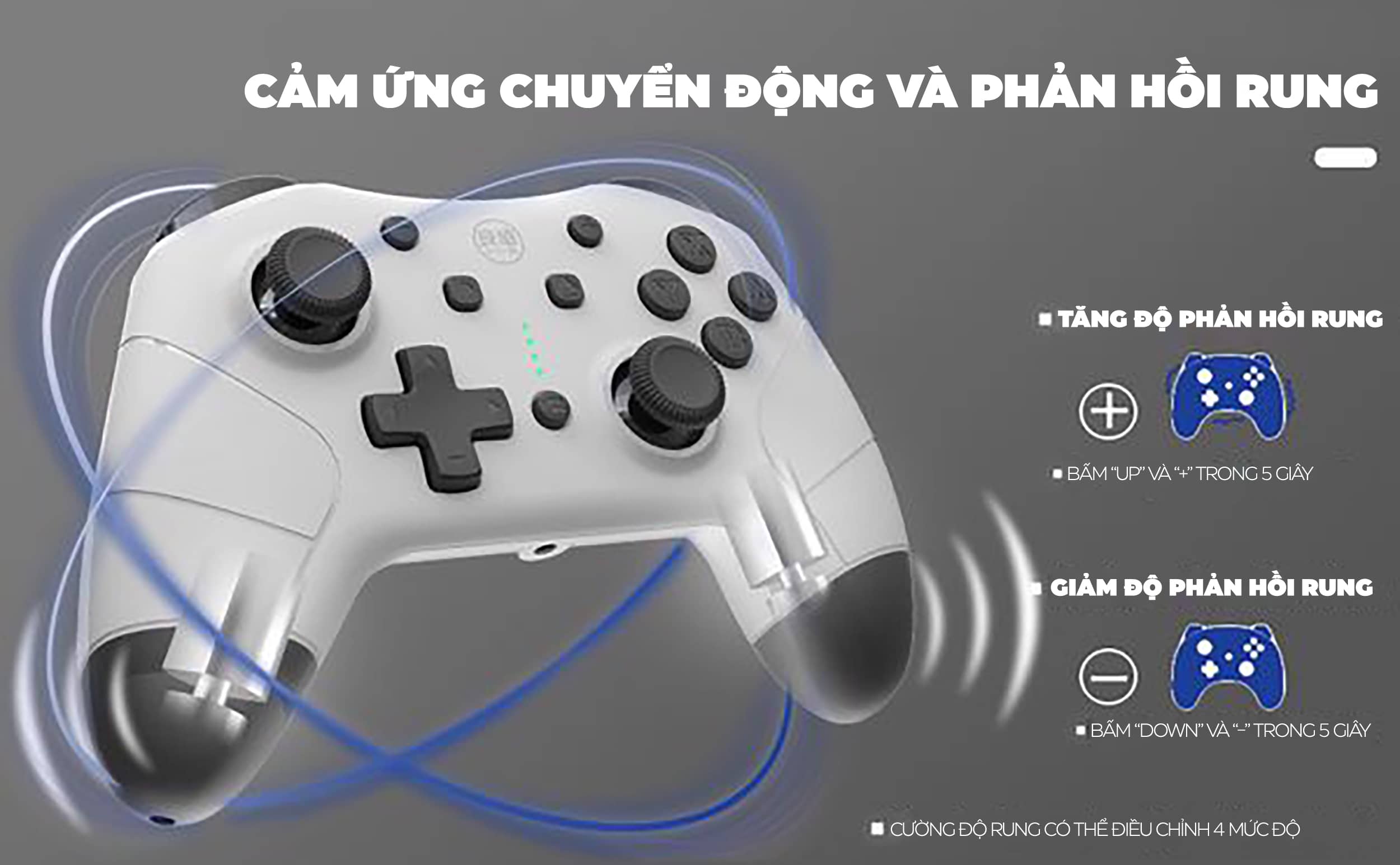 Tay cầm chơi game không dây IINE Pro Controller