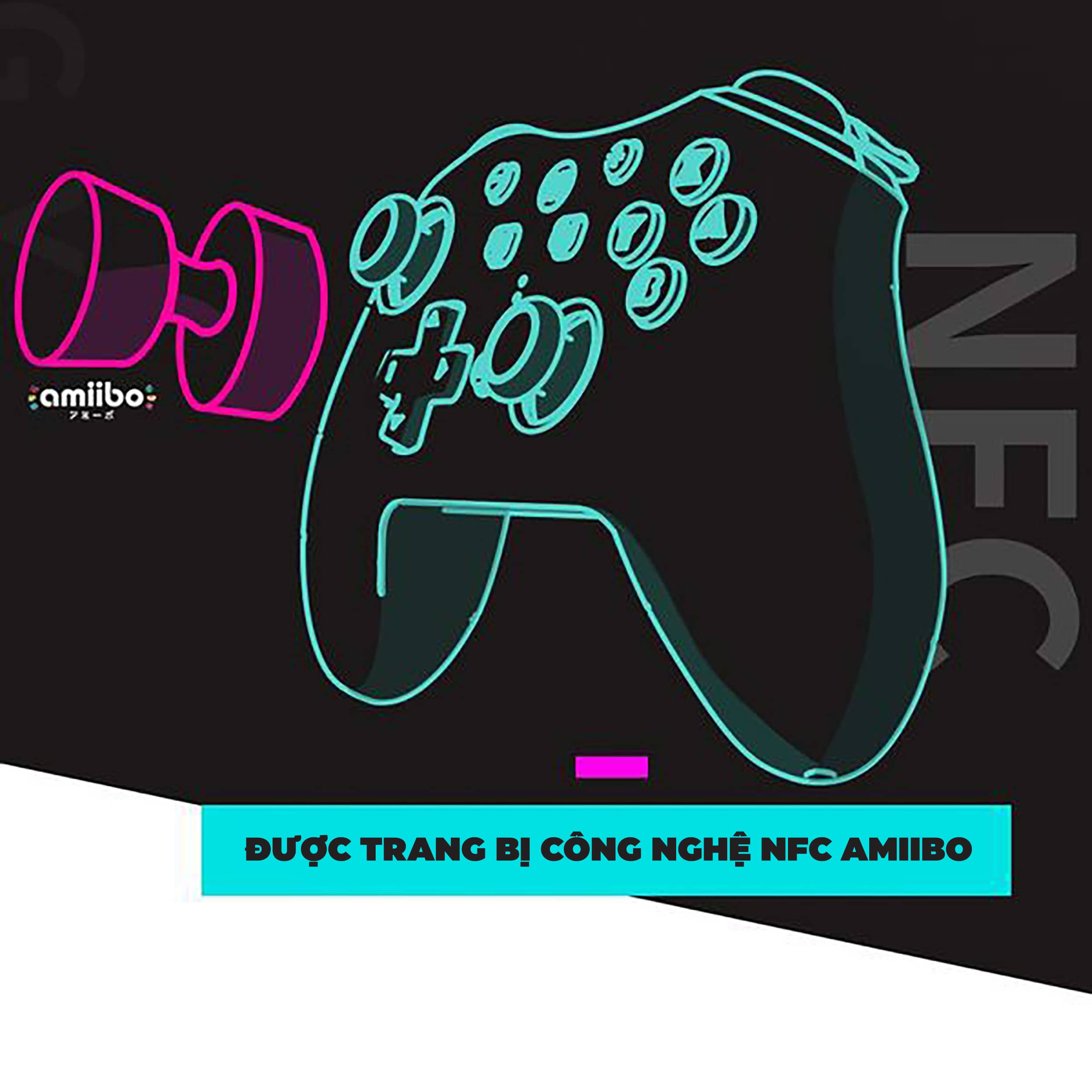 Tay cầm chơi game không dây IINE Pro Controller