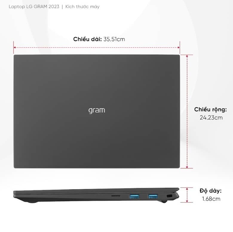Laptop LG Gram 16Z90R-E.AH75A5 ảnh 1