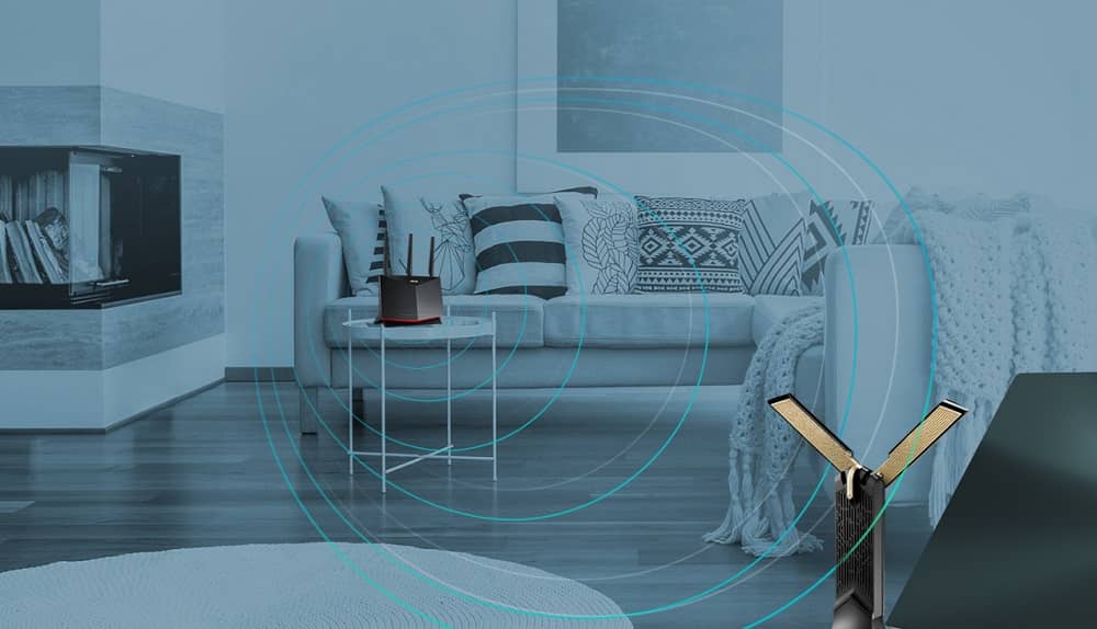 Card mạng không dây USB ASUS USB-AX56 chuẩn AX1800