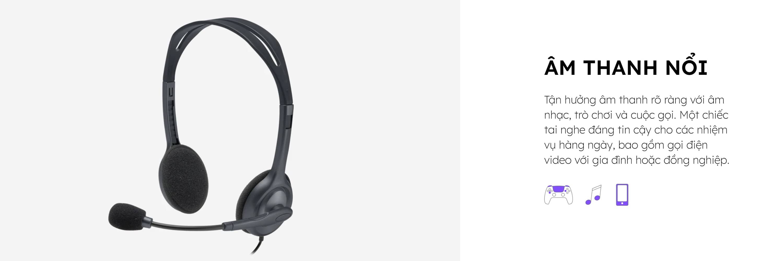 Tai nghe Logitech H111