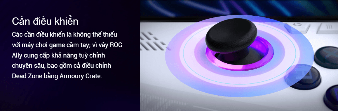 Máy chơi game cầm tay Asus ROG Ally - AMD Ryzen Z1 Extreme 29