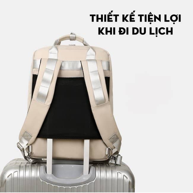 Balo laptop nữ thời trang 14-15,6 inch GUBAG GB-BL41 Màu be