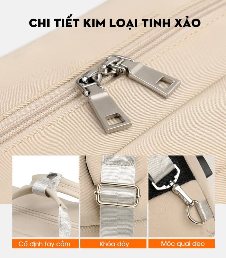 Balo laptop nữ thời trang 14-15,6 inch GUBAG GB-BL41 Màu be