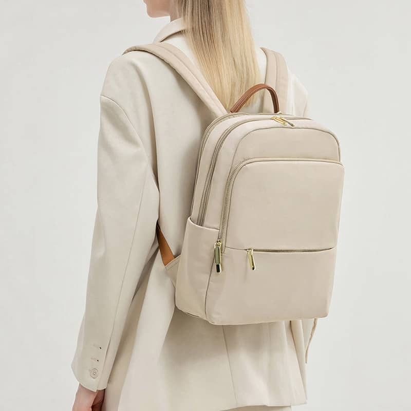 Balo laptop nữ thời trang 14 inch GUBAG GB-BL63 Màu be