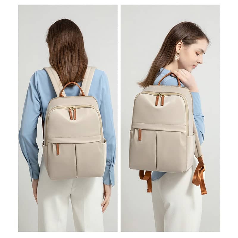 Balo laptop nữ thời trang 14 inch GUBAG GB-BL72 Màu be