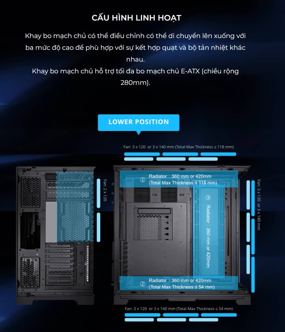 Vỏ Case LIAN-LI O11D EVO XL