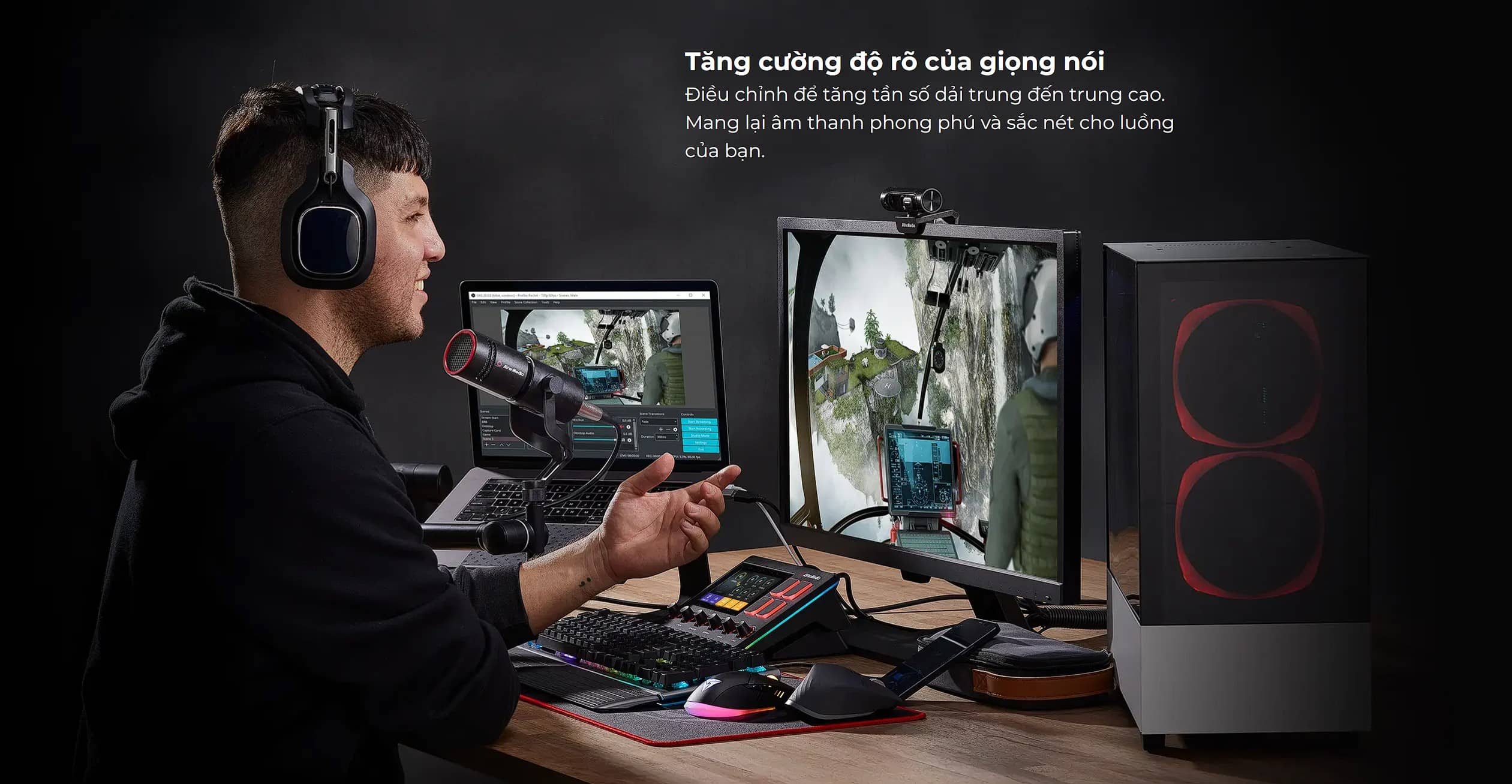 Microphone AverMedia Live Streamer MIC 330 - AM330