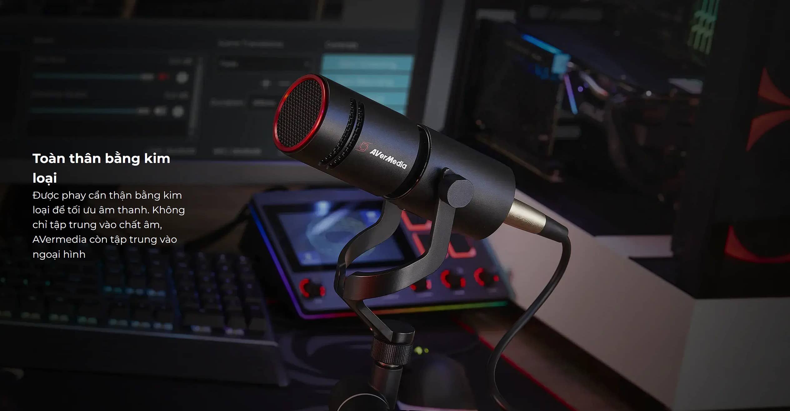 Microphone AverMedia Live Streamer MIC 330 - AM330