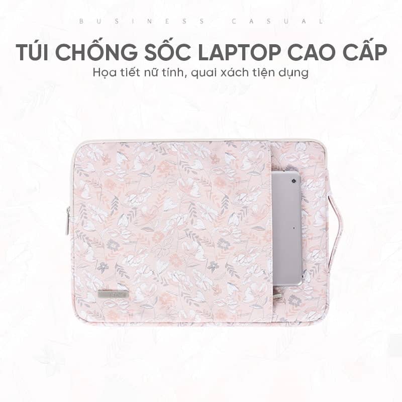 Túi chống sốc cho laptop 15.6 inch GUBAG GB-CS16 (nữ, họa tiết, thời trang)