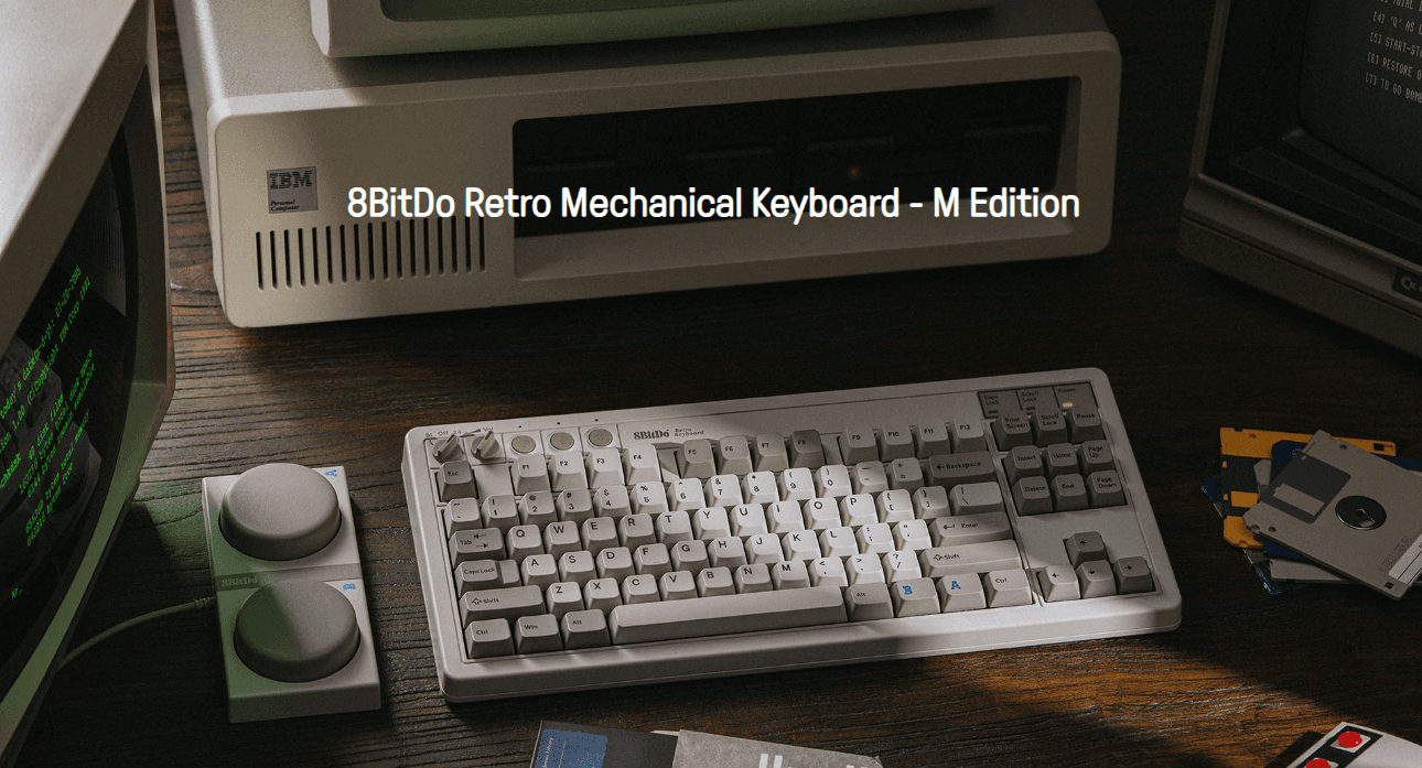 Bàn phím cơ 8BitDo Retro Mechanical Keyboard - M Edition 1