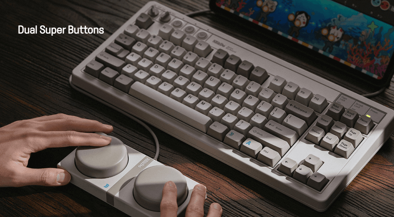 Bàn phím cơ 8BitDo Retro Mechanical Keyboard - M Edition 8