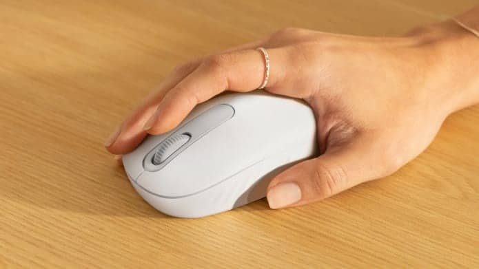 Chuột không dây Logitech M196 Hồng (910-007464) 5