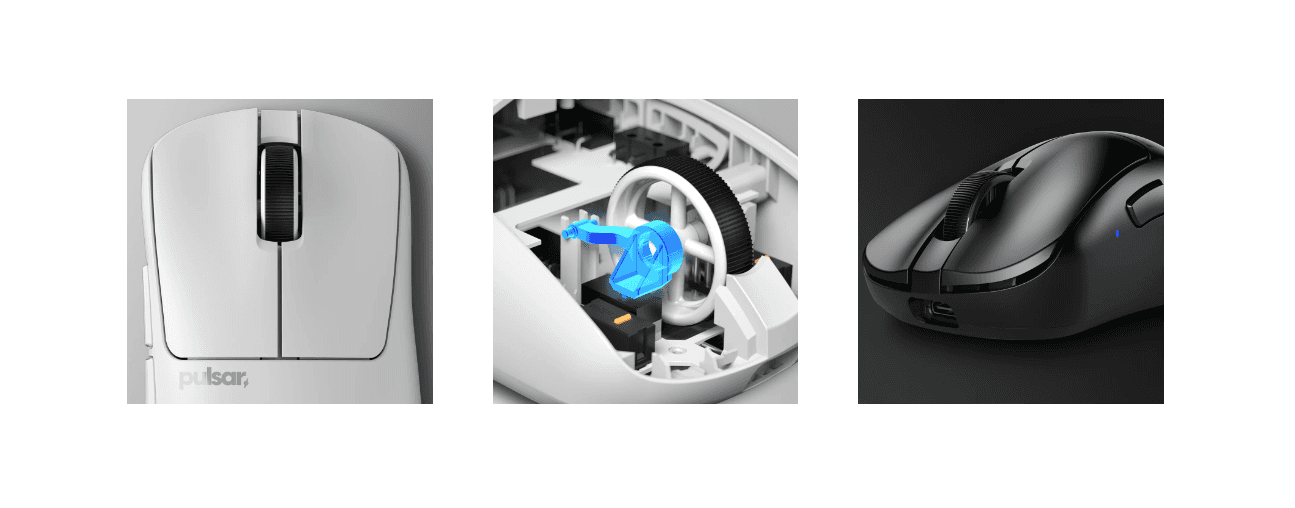 Chuột không dây Pulsar Xlite V3 Wireless Size 2 White 3