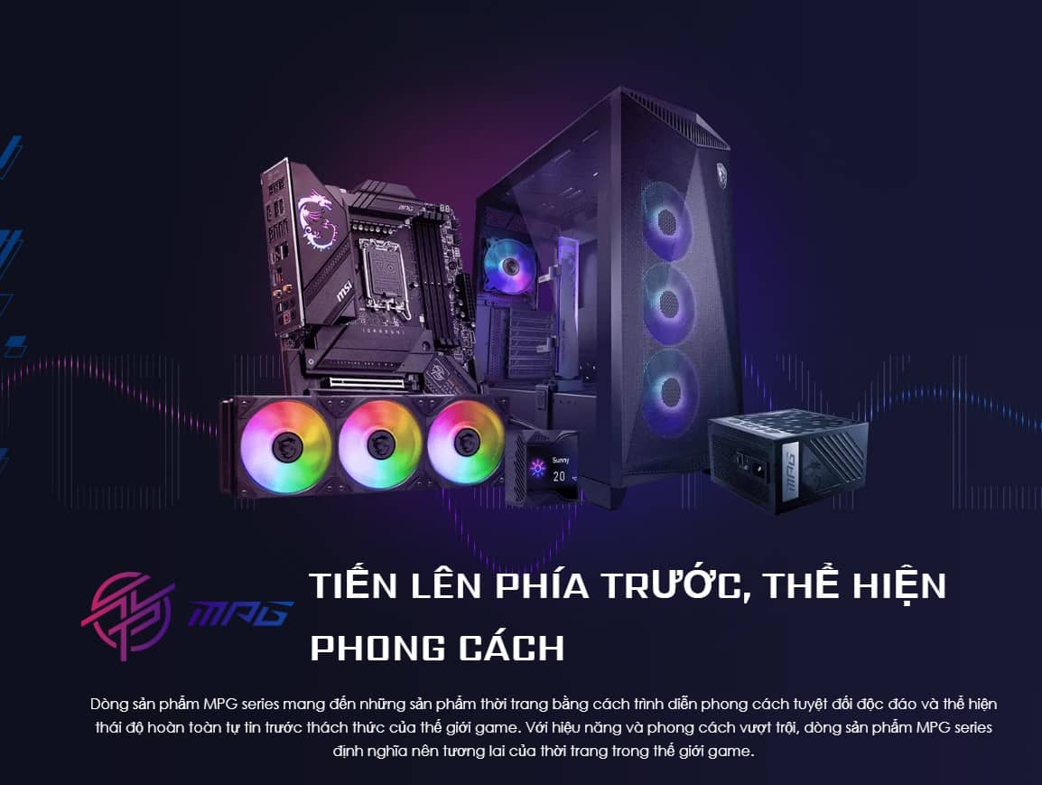 Tản nhiệt nước AIO MSI MAG MAG CORELIQUID D360 BLACK