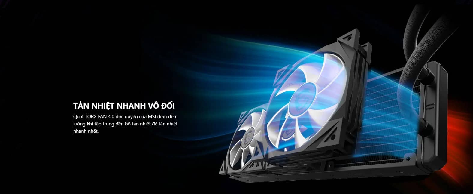 Tản nhiệt nước AIO MSI MAG MAG CORELIQUID D360 BLACK