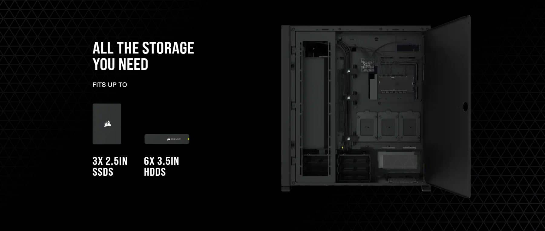 Vỏ máy tính Corsair iCUE 7000X RGB TG White giới thiệu 9