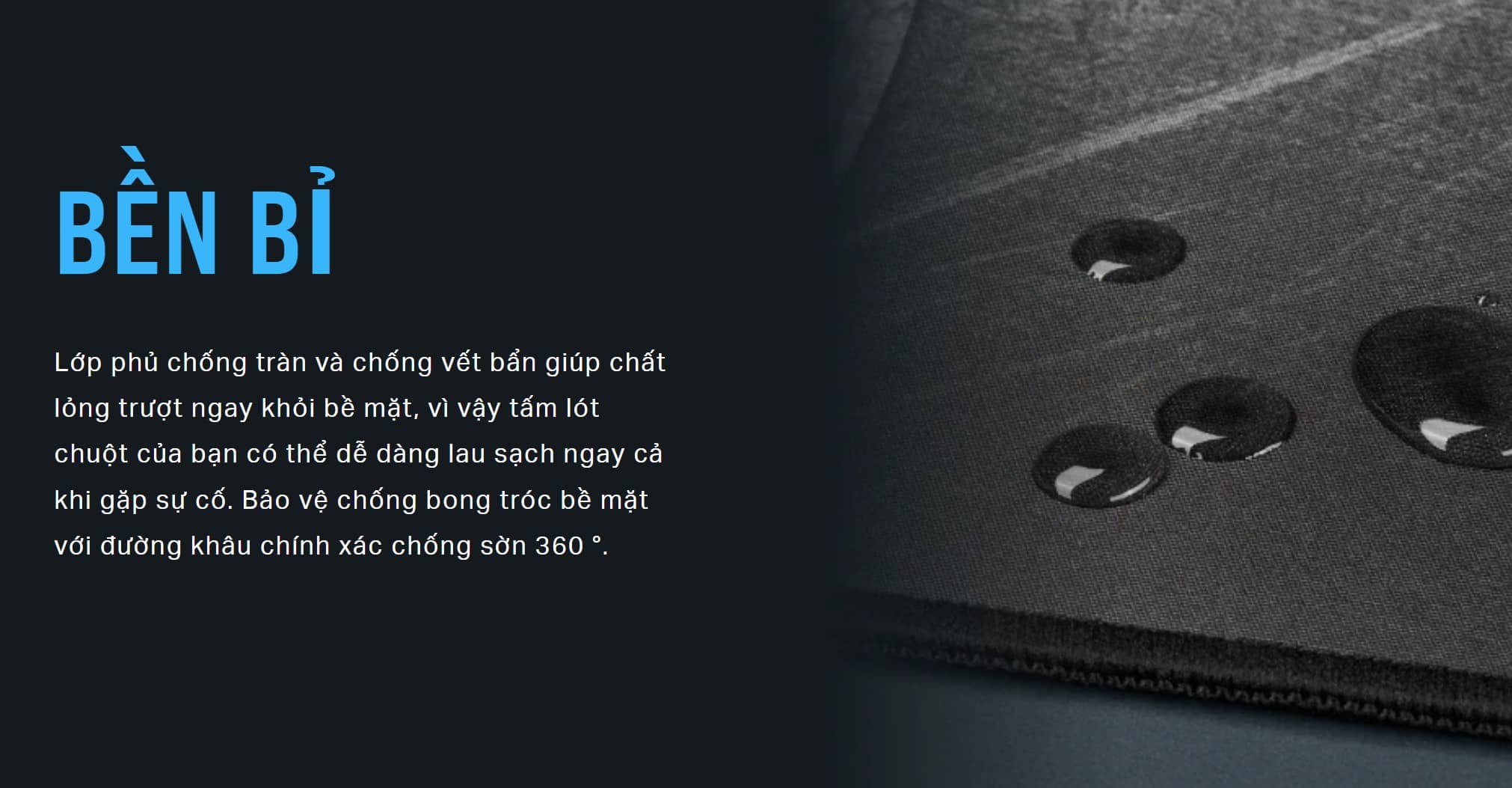 Bàn di chuột Corsair MM350 PRO Extended XL/CH-9413771-WW (930 x 400 x 4mm)