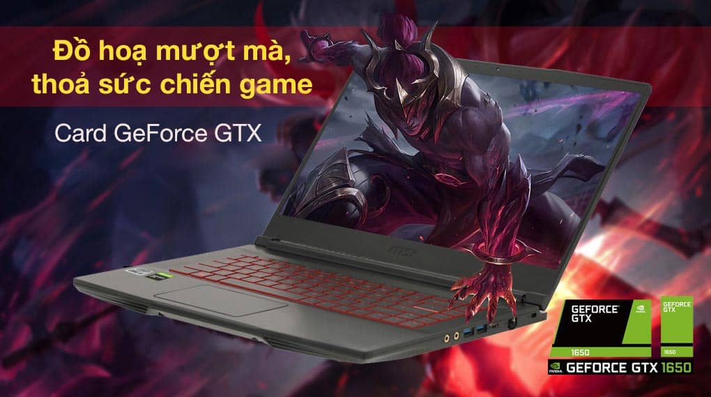Laptop MSI Gaming GF63 Thin