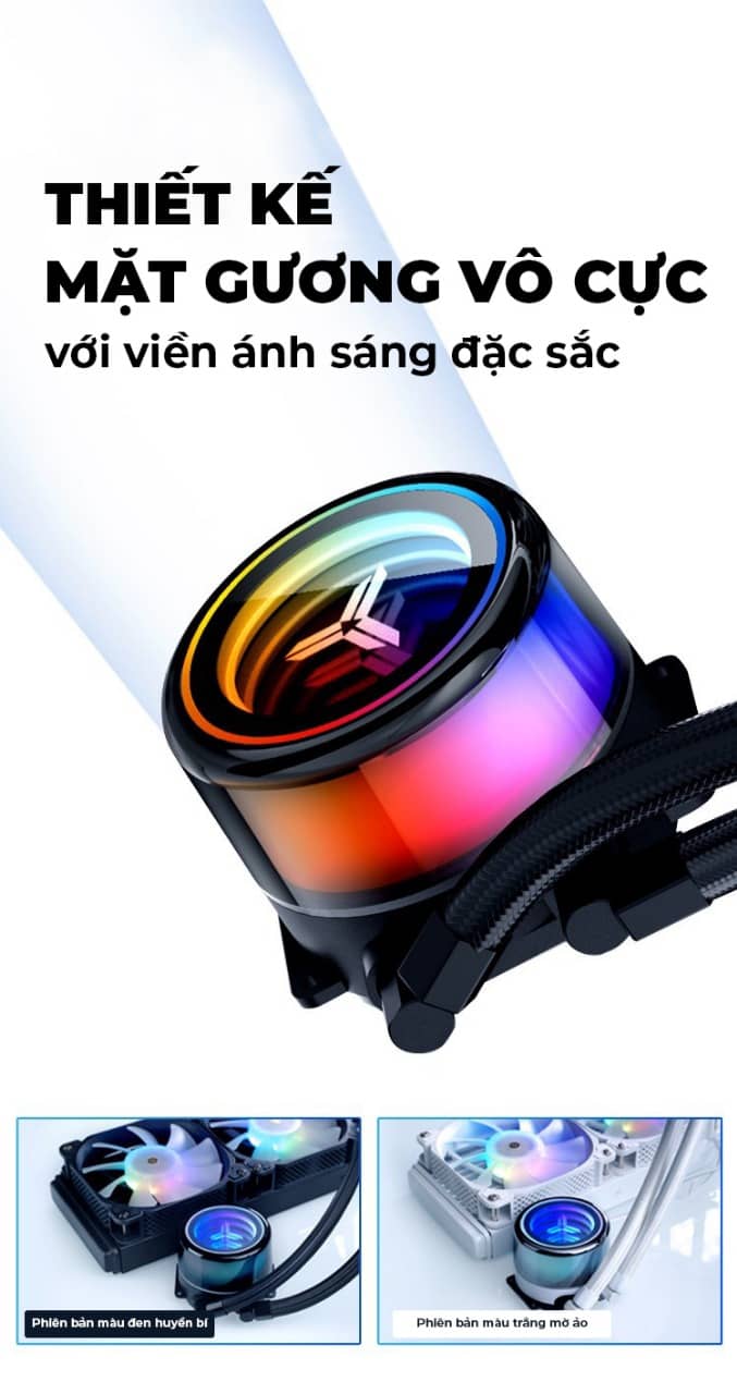 Tản nhiệt nước AIO Jonsbo TW7-360 ARGB Black Edition