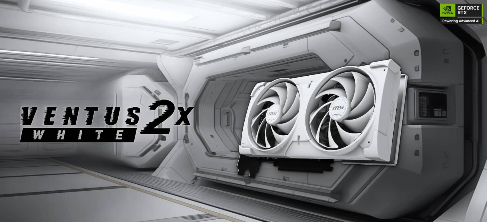 Card màn hình MSI RTX 5070 12G VENTUS 2X OC WHITE – Hiệu năng mạnh mẽ, thiết kế đẳng cấp