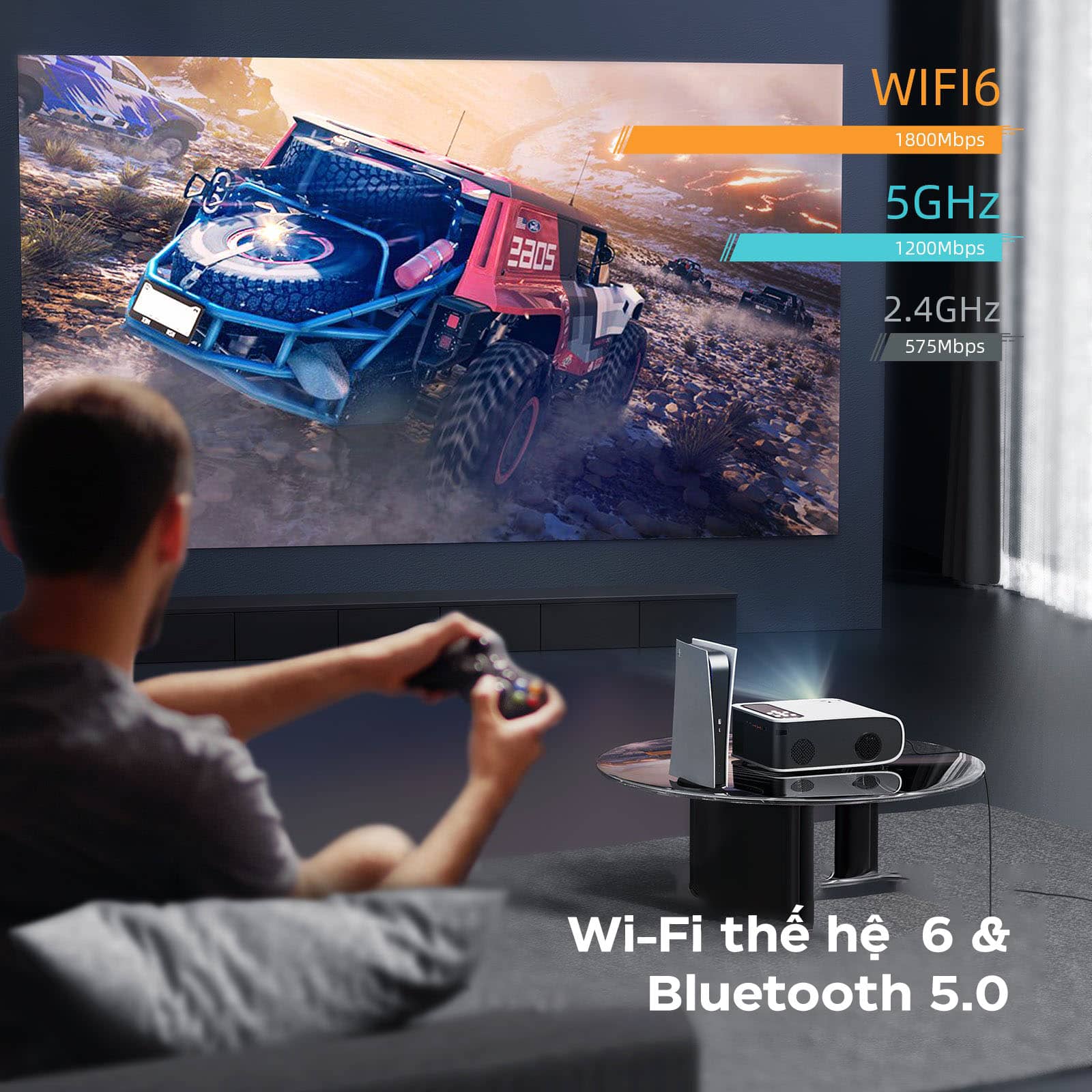 Máy chiếu Mini Yaber Pro V8