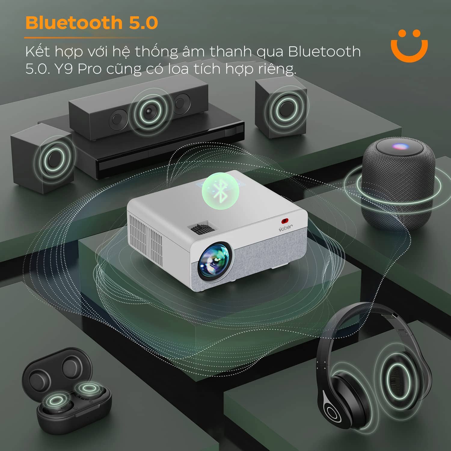 Máy chiếu Mini Yaber Pro Y9