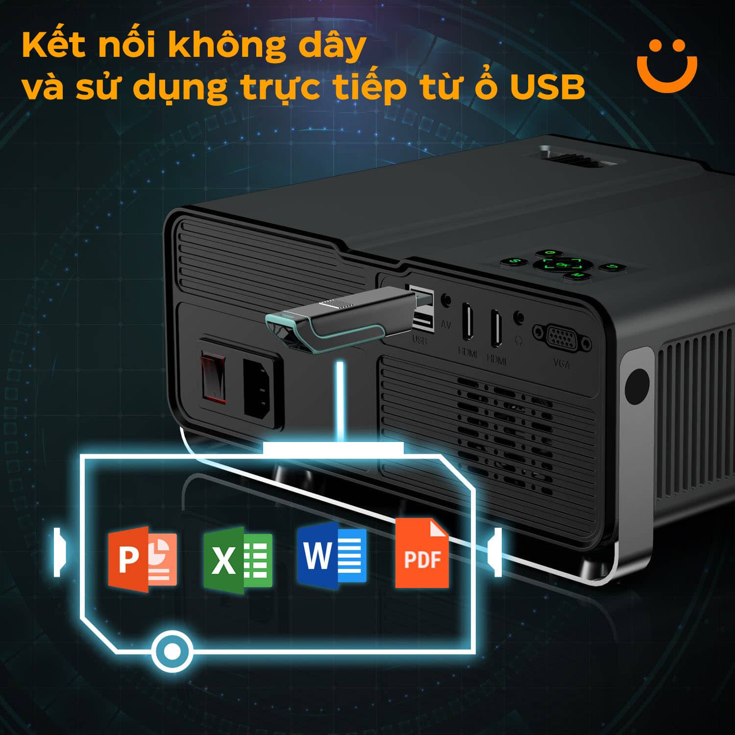 Máy chiếu Yaber V10