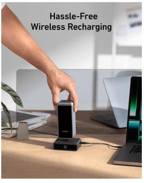 Đế sạc Anker 2C1A 100W Đen (Black) B2C_A1902111