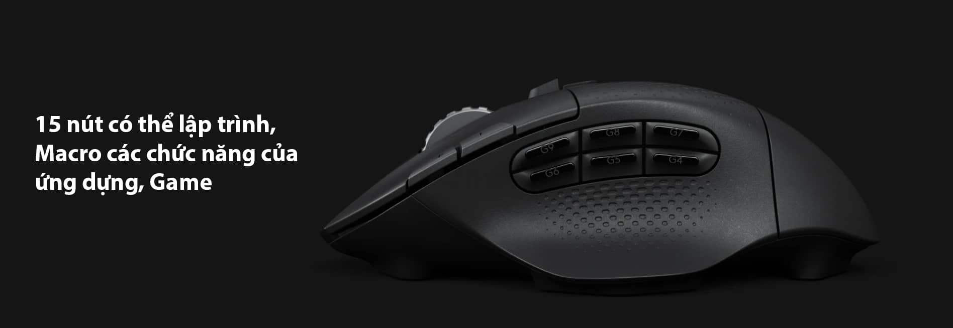 Chuột game Logitech G604 Hero Lightspeed (USB/đen) 1